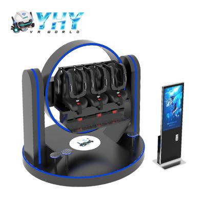 China 1080 Degree Rotataion VR Theme Parks 10KW 3 Players Virtual Reality Simulator for sale