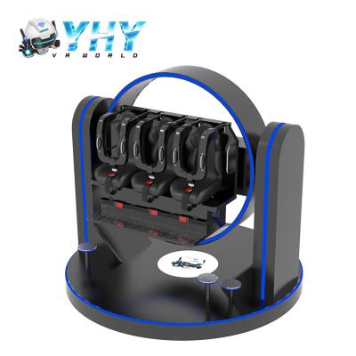 China Shopping Mall 9D VR Simulator Game Machine 1080 Degree Rotation Chair for sale