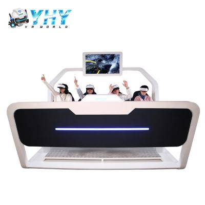 China Shopping Mall 9D VR Cinema Machine Multiplayer Shooting Racing Chairs for sale
