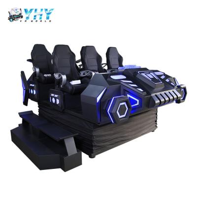 China 6 Seats 9D VR Cinema Family Virtual Reality Space Simulator for sale