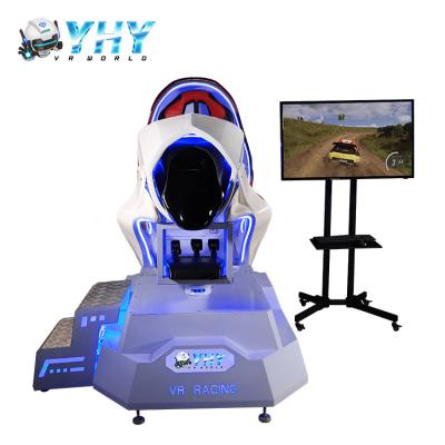 China 220V VR Racing Car Simulator Games Coin Operated For Kids And Adult for sale