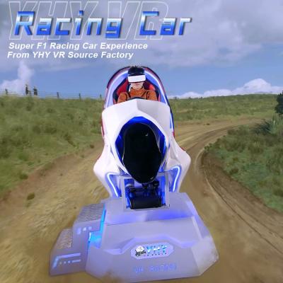 중국 2.5KW 가상 현실 오토바이 시뮬레이터 워터 파크 VR 자동차 레이싱 게임 판매용