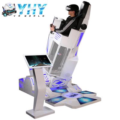 China 360 Degree Rotating VR Theme Parks Standing Rocket Interactive Virtual Reality for sale