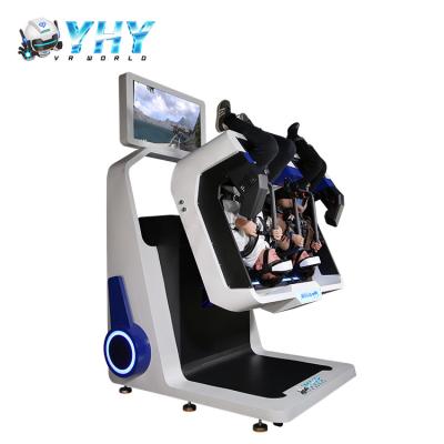 China Asientos de doble del simulador del parque temático 9D VR equipo de la realidad virtual de 360 grados en venta