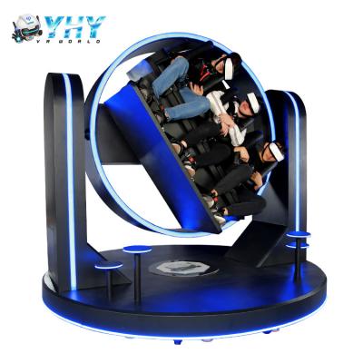 China 10kw 9D Virtual Reality Cinema Motion Chair VR 720 Degree Rotation Simulator for sale