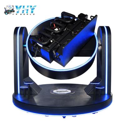 Китай Indoor Playground 9D VR Simulator 3 Seats Immersive Experience Gaming Set продается