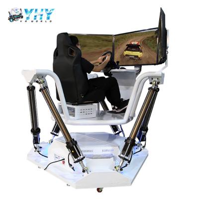 China 6 DoF 3 Screen Racing Simulator Indoor Playground VR Arcade Games for sale