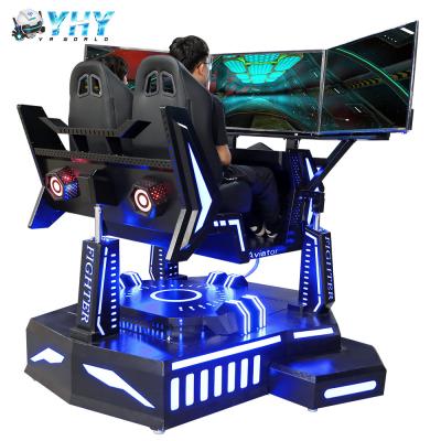 중국 Shopping Mall 3 Screen Racing Simulator Cockpit Car Training 판매용