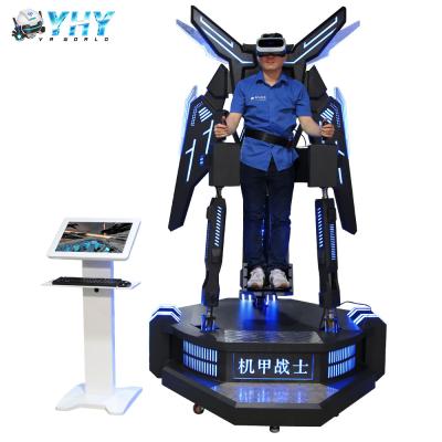 China Indoor Playground 9D VR Flight Simulators Machine 1.5KW 10 Games for sale