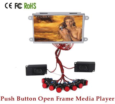 China Open Frame 7 Inch Indoor Advertising LCD Screen For MP4 / AVI / DIVX / XVID / VOB for sale