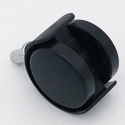 China 30mm PP Caster Light Duty Furniture Caster Wheels Computer Chairs for sale