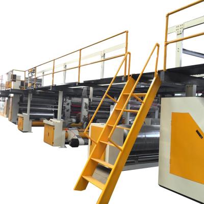 China Popular Selling CLOTHING 3 Layer Corrugated Cardboard Production Line for sale