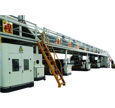 China 2500mm High Quality 5 Ply Corrugated Cardboard Production Line for sale