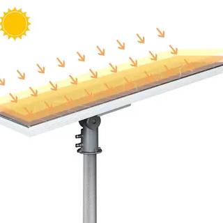 中国 2700K LED 太陽光集成ランプ IP65 防水 アルミニウム LED ストリートライト 販売のため