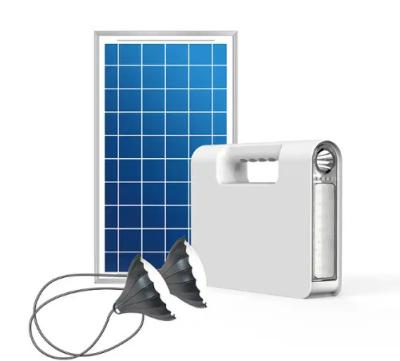 China Solar Power Generation Device 80Wh Portable Solar Power Station PV Energy Storage System With Lighting Lamp for sale
