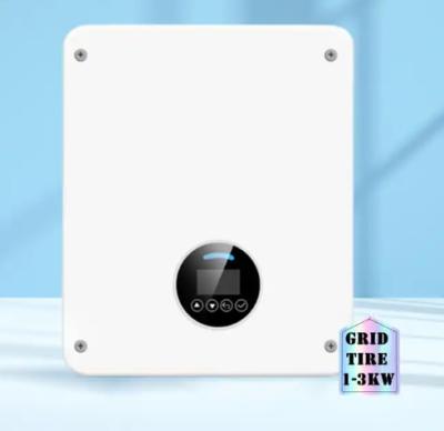 Chine OEM 1kva 1.5kw 2kva 3KW Grid Tie Solar Photovoltaic Pararel Solar Inverter On Grid Without Battery For Smart Home Solar à vendre