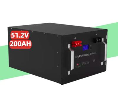 Chine 6000 Deep Cycle 48V 51.2V 50Ah 100Ah 200Ah 300Ah Smart BMS Home Energy Storage Lifepo4 Battery 51.2v 200ah à vendre