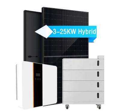 Chine High Quality 15kw Solar Kits Stacked System 10kw 15kw 20kw 25kw Solar Energy Panel System Kit For Home For Solar System à vendre