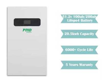 China Energy Storage Inverter Battery Packs 48V Lifepo4 Battery 100 200 300Ah 48V Lithium Ion Batteries Lifepo4 Lithium 51.2V à venda