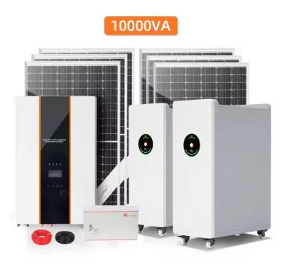 China 5kw 10kw 15kw 20kw 30kw Out-Grid Fotovoltaic Complete Solar Kit Home Power Systems à venda