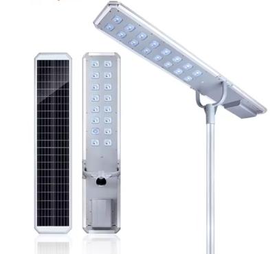 China Integrated 100w 1200w 150w Led Solar Street Light With Solar Panel Set for sale