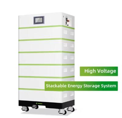 China Stacked 100Ah Battery Pack Energy Storage 204.8V 256V Lifepo4 Battery High Voltage Full Package Lithium Batteries 15-40K for sale