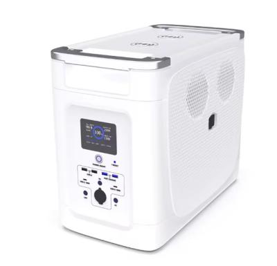 China Portable Power Station Battery Capacity 2048Wh AC Output Power 2000W Suitable For Outdoor Travel Camping Te koop