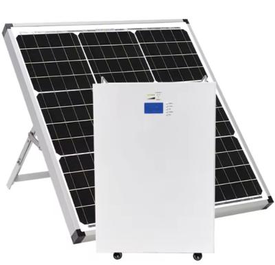 China Power Wall Solar System Lifepo4 Energy Storage Battery Wall Mounted Batteries For Home Using à venda
