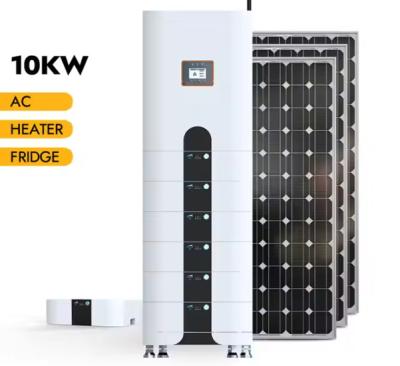Cina 5kW 6kW Solar Generator Batterie Speicher Solar 20kw 10kW Lithium Ion Batteries Solar Home Energy Storage in vendita