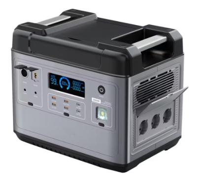 China 2400W 2048Wh Portable Emergency Power Supply Power Station Fast Charge Solar Generator à venda