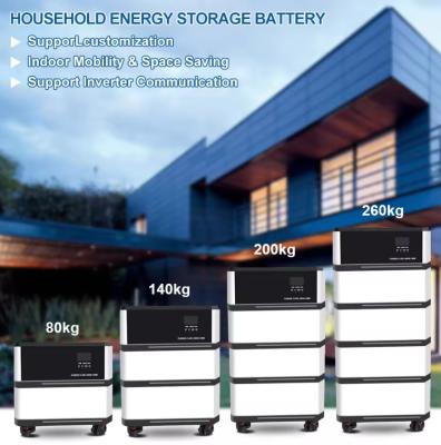 Китай Super All In One Household Home Solar Battery Storage High Voltage LifePO4 Battery Pack OEM Design 5KWH 10KWH 15KWH продается