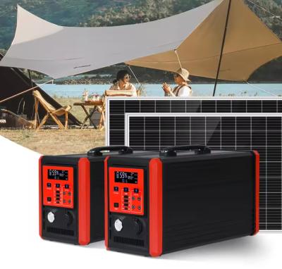 China Solar Power System Cheapest Solar System For Home Portable Solar Generator Power Solar Power Bank à venda