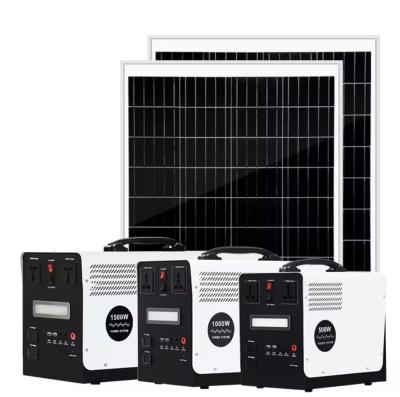 中国 Solar Power System Cheapest Solar System For Home Portable Solar Generator Power Solar Power Bank 販売のため