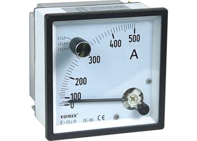 中国 パネル メーターの測定、電気メートルの広範な Reange へのアナログの転換スイッチ電圧計 販売のため