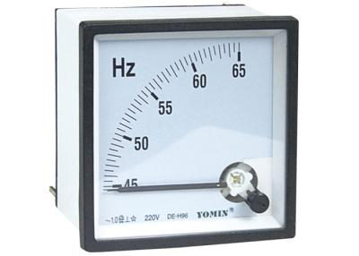 China High Precision Panel Analogue Meter , Frequency Meter With Glass Window for sale