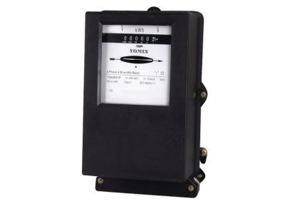 China IS09001 Class 2 Three Phase Energy Meter Single Tariff 50Hz 60Hz for sale