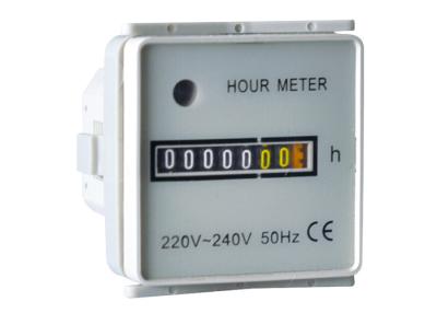 China Industrial Elapsed Time Meter Analog Panel Meter , Mechanical Hour Meter for sale