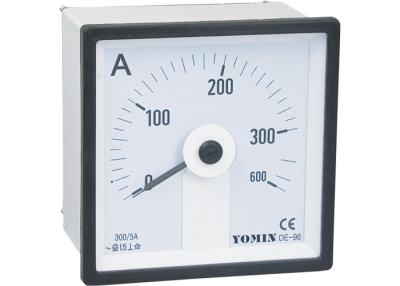 China CT Operated AC Ammeter Analog Panel Meters , Analog Ammeter Operation With Pointer for sale