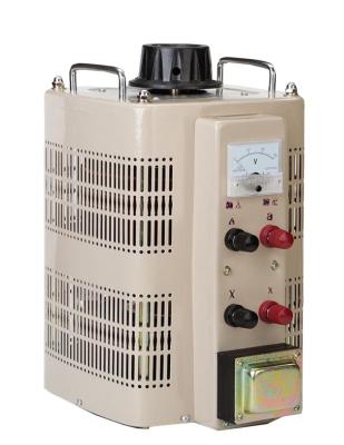 중국 Variac 전압 조정기, 산출 0-430V 변하기 쉬운 변압기 TSGC2 시리즈를 접촉하십시오 판매용