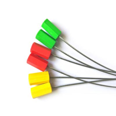 中国 緑の黄色く赤いステンレス鋼/プラスチック保証シール ケーブルのシール 販売のため