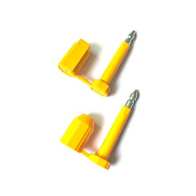 China Custom Green / Yellow Meter Security Seals Container Plastic Bolt Seal for sale