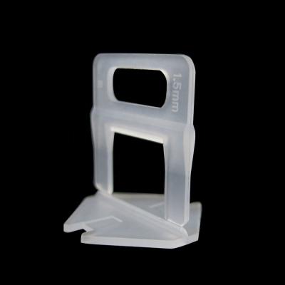 China Tile Leveling Clips Plastic Tile Spacers Flooring Level Tools CE / ROHS for sale