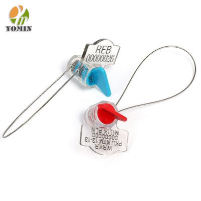 China Mechanical Plastic Pull Tight Seals Or Security Plastic Tamper Seals For Meter for sale