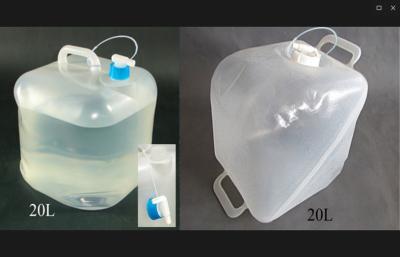 China Plastic Foldable Jerry Can Cap 3L Milk Storage Bag Semi Folding for sale