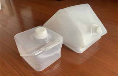 China Flexible Cubitainer Cube Bag 5Ltr Jerry Can Collapsible Liquid Containers for sale
