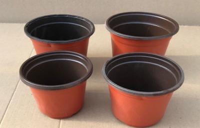 China Compostable Nursery Soft Garden Plastic Plant Pots Horticultural Plant for sale