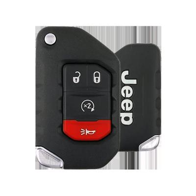 China Red And Black Car Remote Starter And Alarm System For Wrangler JL for sale