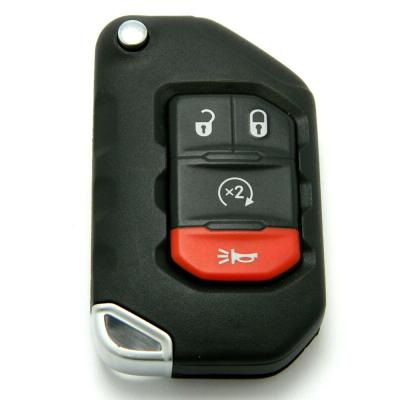 China 6 Button Keyless Smart Key Fob Remote Start Car Locks & Keys Ensure Security For Jeep Wrangler for sale