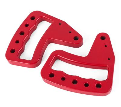 China Red Black Steel Grab Handles Kit Car Interior Accessories For 07-18 Wrangler for sale
