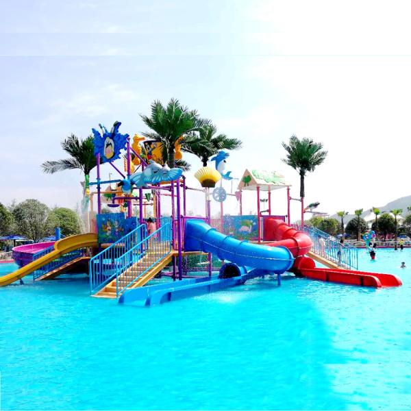 Quality Fun Safe Outdoor Water Playground Thematic Design Eco Friendly for sale